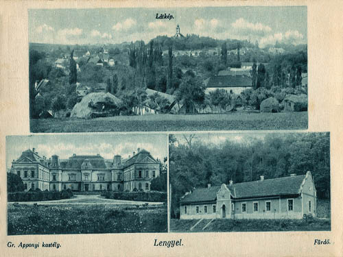 Képeslap Lengyel községről